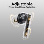 realme Buds T310 True Wireless in-Ear Earbuds with 46dB Hybrid ANC, 360° Spatial Audio, 12.4mm Dynamic Bass Driver, Upto 40Hrs Battery and Fast Charging (Vibrant Black) - Image 12