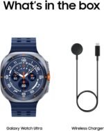 Samsung Galaxy Watch Ultra 2025 (47mm, LTE, Titanium Blue)| Upto 100h Battery| 3nm Processor| Dual GPS| Quick Button/Siren| Sapphire Glass| 10ATM and IP68| BP and ECG Monitor| Energy Score and Ages - Image 8