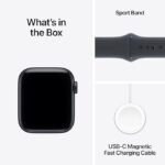 Apple Watch Series 11 GPS 46mm Jet Black Aluminium Case with Black Sport Band - M/L - Image 9
