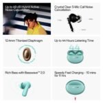 OnePlus Nord Buds 3 Pro Truly Wireless Bluetooth Earbuds with Upto 49dB Active Noise Cancellation,12.4mm Dynamic Drivers,10mins for 11Hrs Fast Charging with Upto 44Hrs Music Playback - Image 6