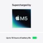 Apple 2026 MacBook Air 13″ Laptop with M5 chip: AI and Apple Intelligence, 34.46 cm (13.6″) Liquid Retina Display, 16GB Unified Memory, 512GB SSD Storage, 12MP Center Stage Camera, Touch ID; Midnight - Image 6