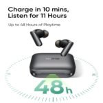 realme Buds Air 7 Pro with Ai Live Translation,11mm+6mm Dual-dac Driver,48 Hrs Playtime,53 dB ANC,LHDC,45Ms Low Latency,360° Spatial Audio,IP55 Dust & Water Resistant,BT 5.4(Glory Beige) - Image 3