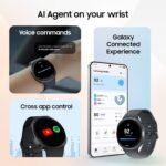 Samsung Galaxy Watch8 (44mm, LTE, Silver) with 3nm Processor | Dual GPS | Sapphire Glass & Armor Aluminum | 5ATM & IP68 | BP, ECG, IHRN & Vascular Load Monitoring | Anti-oxidant Index - Image 4