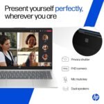 Brand	HP Model Name	HP Laptop Screen Size	35.6 Centimetres Colour	Silver Hard Disk Size	1 TB CPU Model	Intel Core Ultra 5 RAM Memory Installed Size	24 GB Operating System	Windows 11 Home Special Feature	Anti Glare Coating, Backlit Keyboard Graphics Card Description	Integrated - Image 7