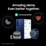 Samsung Galaxy Watch Ultra 2025 (47mm, LTE, Titanium Blue)| Upto 100h Battery| 3nm Processor| Dual GPS| Quick Button/Siren| Sapphire Glass| 10ATM and IP68| BP and ECG Monitor| Energy Score and Ages - Image 6