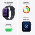 Apple Watch SE 3 GPS 40mm Starlight Aluminium Case with Starlight Sport Band - M/L - Image 2