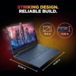 HP Smartchoice Victus, AMD Ryzen 7 7445HS, 6GB RTX 3050, 16GB DDR5(Upgradeable) 512GB SSD, FHD, 144Hz, 300 nits, 15.6''/39.6cm, Win 11, M365* Office24, Blue, 2.29kg, fb3134AX/3120ax, Gaming Laptop - Image 10