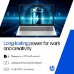 HP 14, Intel Core Ultra 5 125H (24GB DDR5, 1TB SSD) Micro-Edge, Anti-Glare, FHD, 14''/35.6cm, Win11, M365* Office24, Silver, 1.4kg, ep1180TU, FHD Camera, Backlit Laptop - Image 5