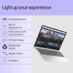 HP 15 Smartchoice, 13th Gen Intel Core i3-1315U (12GB DDR4, 512GB SSD) FHD, Anti-Glare, Micro-Edge, 15.6''/39.6cm, Win11, M365(1yr)*Office24, Silver, 1.59kg, fd0573TU, FHD Camera w/Shutter Laptop - Image 10