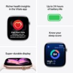 Apple Watch Series 11 GPS 42mm Rose Gold Aluminium Case with Light Blush Sport Band - M/L - Image 4