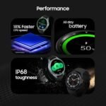 Samsung Galaxy Watch6 Classic (Smartchoice) (Black, 47mm) | Rotating Bezel | LTE | Monitor BP and ECG | Track Sleep and Health | Upto 40hrs Charge with Fast Charging | Galaxy Ecosystem | IP68 - Image 8