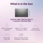 Lenovo Idea Tab Pro Gen 2 with Pen Plus | 13" Display, 3.5K Resolution, 144Hz Refresh | 8GB, 256GB | Snapdragon 8s Gen 4 | 10200mAh | 4 JBL Speakers| USB 3.0 with DP-Out | Wi-Fi 7 | Luna Grey - Image 8