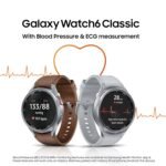 Samsung Galaxy Watch6 Classic (Smartchoice) (Black, 47mm) | Rotating Bezel | LTE | Monitor BP and ECG | Track Sleep and Health | Upto 40hrs Charge with Fast Charging | Galaxy Ecosystem | IP68 - Image 4