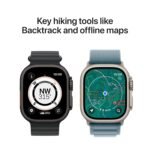 Apple Watch Ultra 3 GPS + Cellular 49mm Black Titanium Case with Black Titanium Milanese Loop - Medium - Image 6