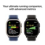 Apple Watch Ultra 3 GPS + Cellular 49mm Black Titanium Case with Black Titanium Milanese Loop - Medium - Image 2