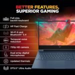 HP Smartchoice Victus, AMD Ryzen 7 7445HS, 6GB RTX 3050, 16GB DDR5(Upgradeable) 512GB SSD, FHD, 144Hz, 300 nits, 15.6''/39.6cm, Win 11, M365* Office24, Blue, 2.29kg, fb3134AX/3120ax, Gaming Laptop - Image 3