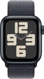 Apple Watch SE 2 GPS 40mm (2nd Gen) Midnight Aluminium with Ink Sport Loop - Image 7