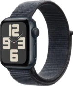 Apple Watch SE 2 GPS 40mm (2nd Gen) Midnight Aluminium with Ink Sport Loop - Image 2