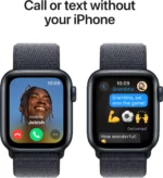 Apple Watch SE 2 GPS 40mm (2nd Gen) Midnight Aluminium with Ink Sport Loop - Image 3